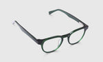 CLEARLY READERS- EMERALD GREEN CRYSTAL FRONT