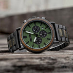 EXPLORER S- MILITARY BLACK WATCH