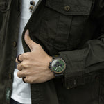 EXPLORER S- MILITARY BLACK WATCH
