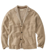 POPCORN STITCH SOFT KNIT BLAZER, NATURAL