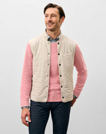 BAUER SNAP FRONT QUILTED VEST- MOONSTRUCK