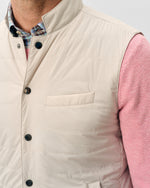 BAUER SNAP FRONT QUILTED VEST- MOONSTRUCK
