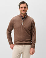 SULLY QUARTER ZIP- GRIZZLY