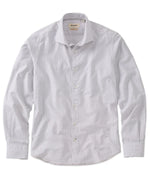 L/S OXFORD STRIPED SHIRT- GREY