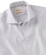 L/S OXFORD STRIPED SHIRT- GREY