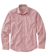 L/S TWILL FLANNEL SHIRT- LIGHT PINK