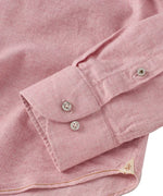 L/S TWILL FLANNEL SHIRT- LIGHT PINK