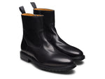 ATLAS ZIP ANKLE BOOT- BLACK