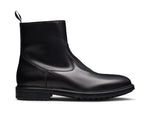 ATLAS ZIP ANKLE BOOT- BLACK