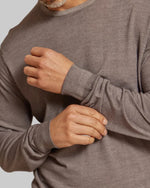 THE BANKS MERINO CREW- FAWN