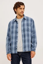 OWENS SHIRT- BLUE MIST SHADOW
