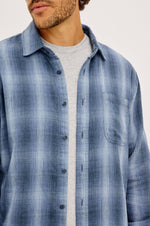 OWENS SHIRT- BLUE MIST SHADOW