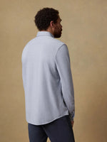 COASTLINE KNIT SHIRT, OCEANSIDE BLUE