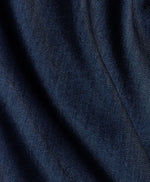 DENIM TWILL SOLID DRESS SHIRT- TRIM