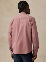 L/S PATINA CHAMBRAY SHIRT - WILD ROSE