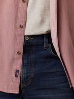 L/S PATINA CHAMBRAY SHIRT - WILD ROSE