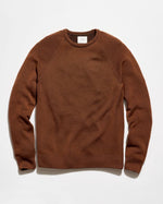 BISHOP RIB CREW- BROWN