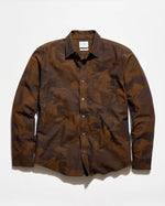 ARCHIVE PEACOCK CYPRESS SHIRT- BROWN MULTI