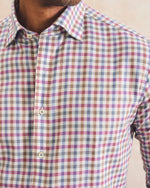 TOP SHELF BUTTON DOWN - PURPLE CHECK