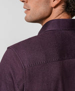CABERNET SOLID KNIT SPORT SHIRT