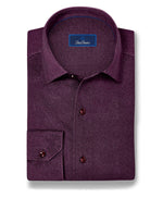 CABERNET SOLID KNIT SPORT SHIRT