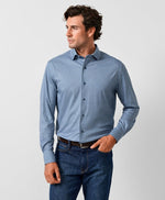 HUNTER AND MULTI GEO KNIT SPORT SHIRT