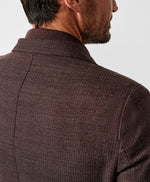 JEREMY HYBRID SOFT COAT - BURGUNDY