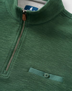 FLAME STITCH ZIP- EVERGREEN