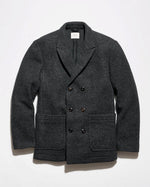 BOILED WOOL BOND PEACOAT