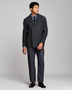 BOILED WOOL BOND PEACOAT