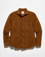 MOLESKIN COCHRAN SHIRT- TOBACCO
