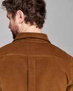 MOLESKIN COCHRAN SHIRT- TOBACCO