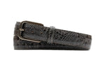 PEYTON CROCODILE GRAIN LEATHER, WALNUT