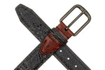 PEYTON CROCODILE GRAIN LEATHER, WALNUT