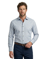 OPULANT TWILL WINDOWPANE- SILVER