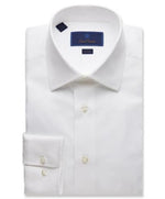 WHITE ROYAL OXFORD DRESS SHIRT - REGULAR FIT