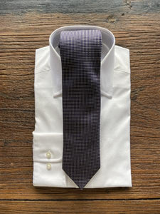 NAVY AND GREY ALMOST SOLID TIE