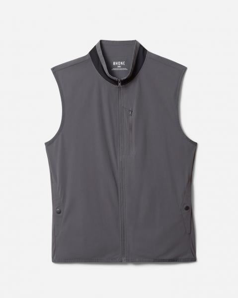 RHONE TOP FLIGHT VEST- ASPHALT – Roosevelt & Company