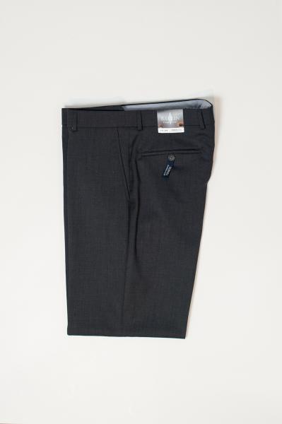 DUNHILL CHARCOAL WOOL TROUSER